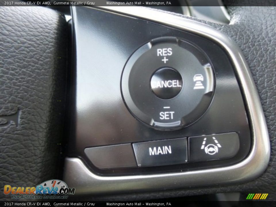 2017 Honda CR-V EX AWD Gunmetal Metallic / Gray Photo #20