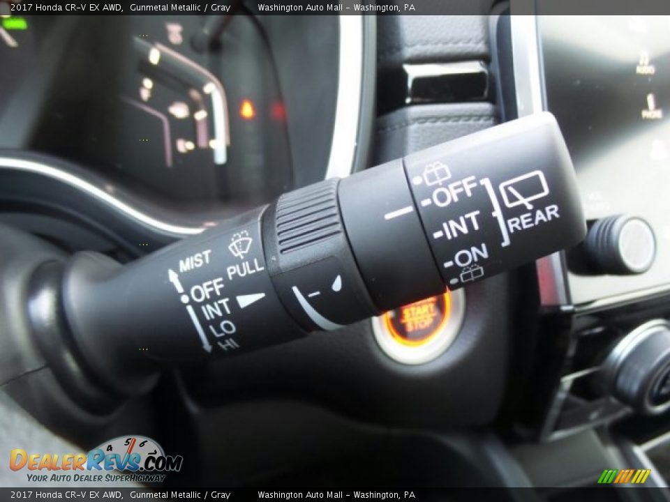 2017 Honda CR-V EX AWD Gunmetal Metallic / Gray Photo #21