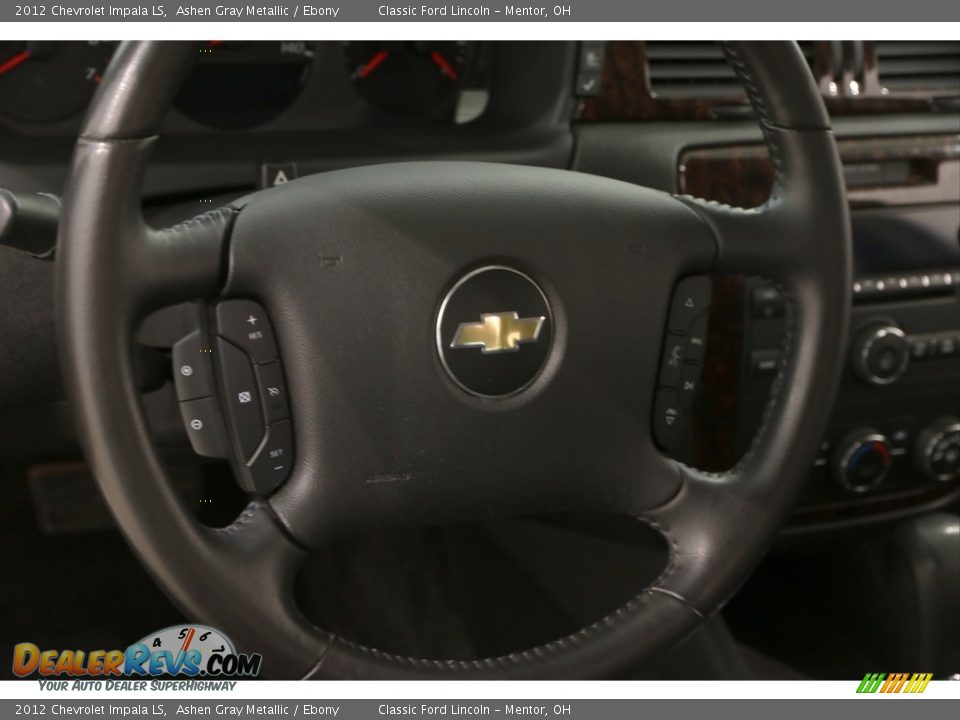2012 Chevrolet Impala LS Ashen Gray Metallic / Ebony Photo #6