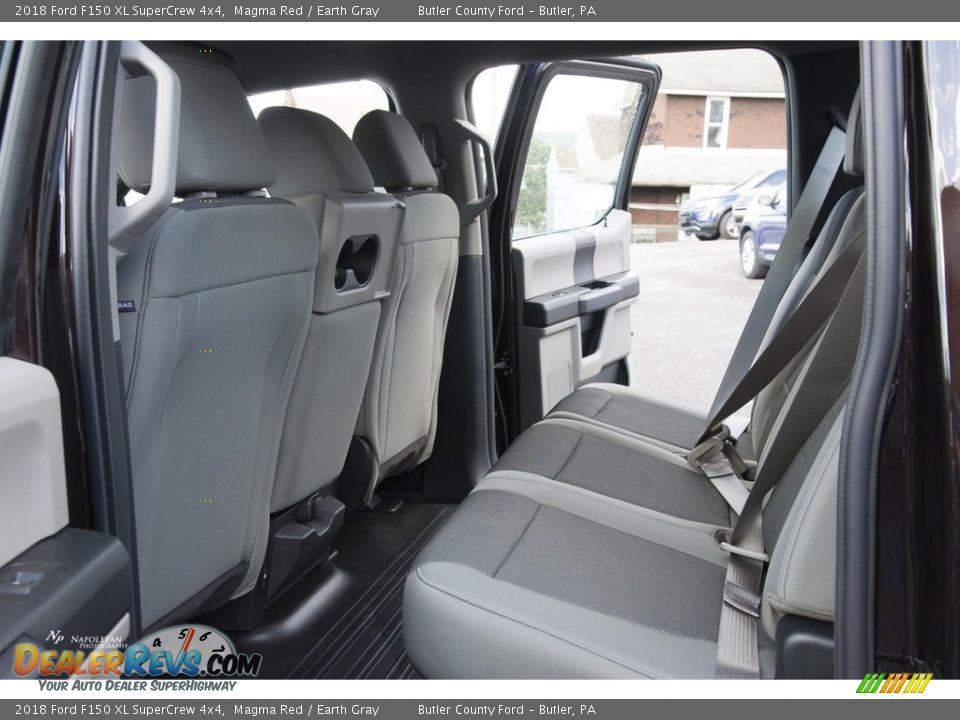 Rear Seat of 2018 Ford F150 XL SuperCrew 4x4 Photo #11