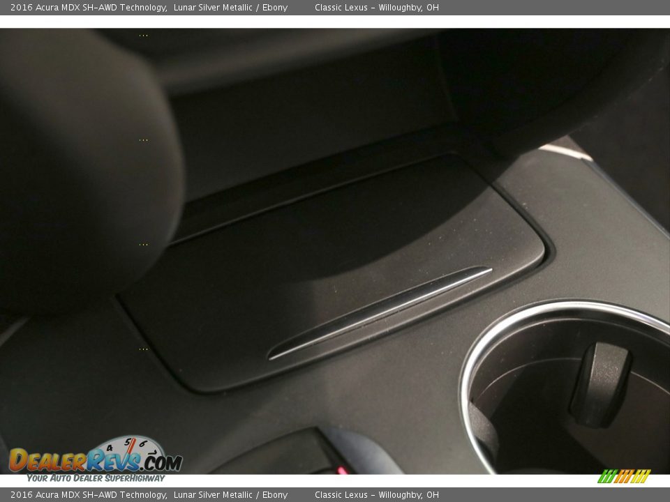 2016 Acura MDX SH-AWD Technology Lunar Silver Metallic / Ebony Photo #22