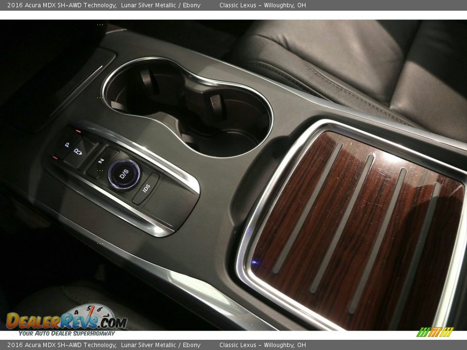 2016 Acura MDX SH-AWD Technology Lunar Silver Metallic / Ebony Photo #24