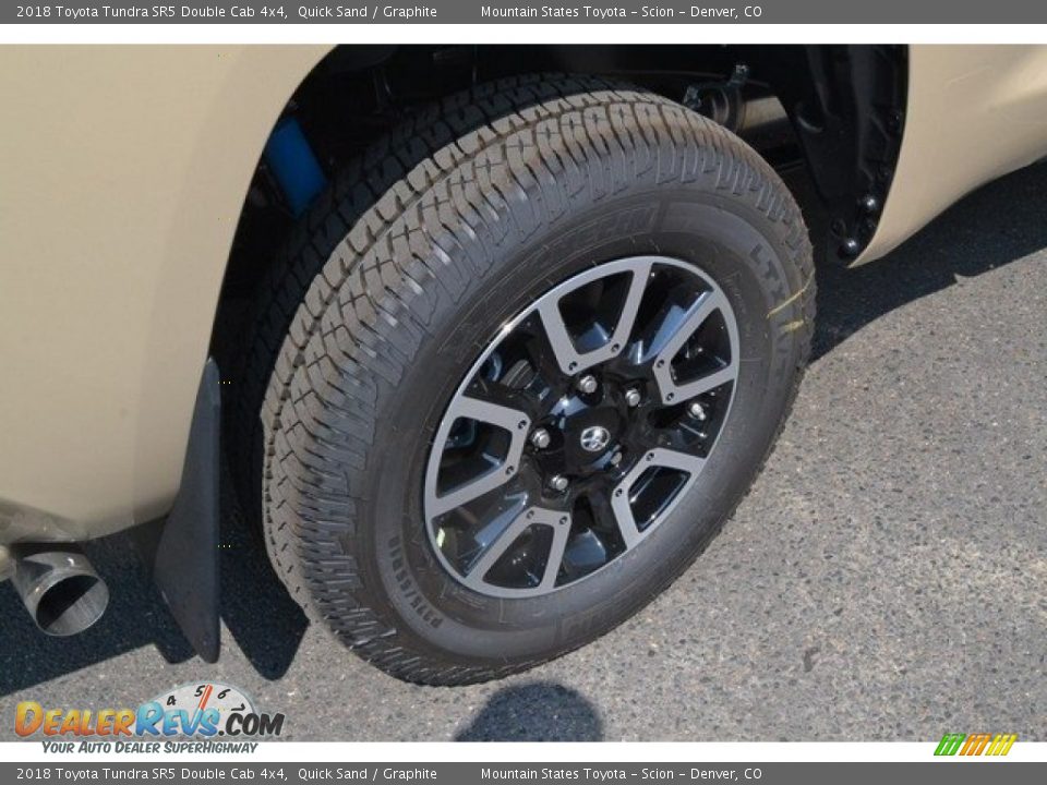 2018 Toyota Tundra SR5 Double Cab 4x4 Quick Sand / Graphite Photo #9