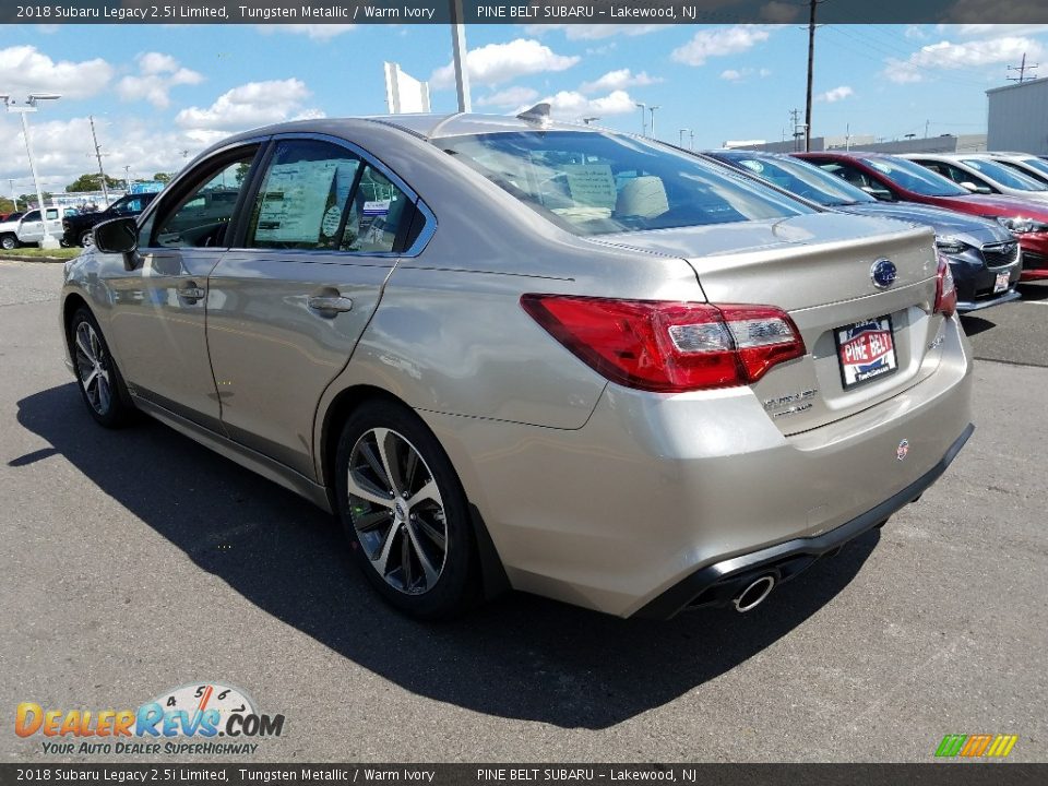 2018 Subaru Legacy 2.5i Limited Tungsten Metallic / Warm Ivory Photo #4