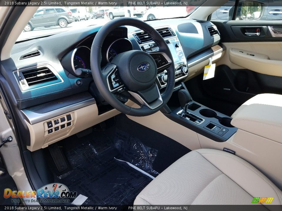 2018 Subaru Legacy 2.5i Limited Tungsten Metallic / Warm Ivory Photo #7