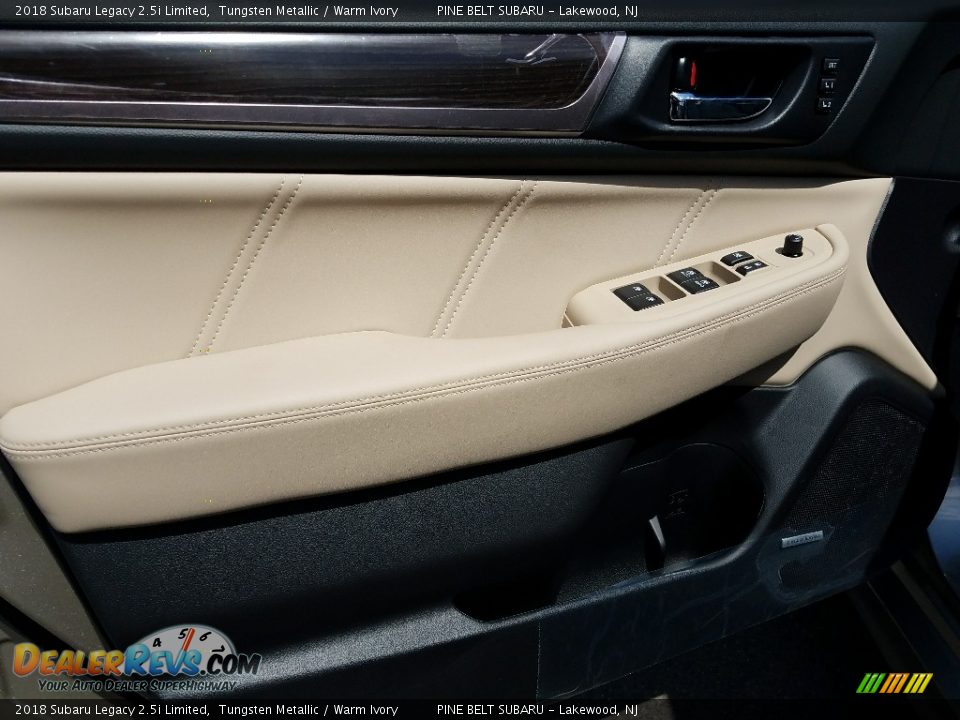2018 Subaru Legacy 2.5i Limited Tungsten Metallic / Warm Ivory Photo #8