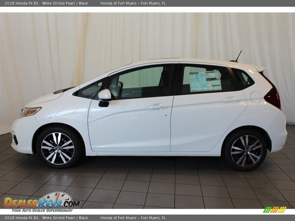 2018 Honda Fit EX White Orchid Pearl / Black Photo #5