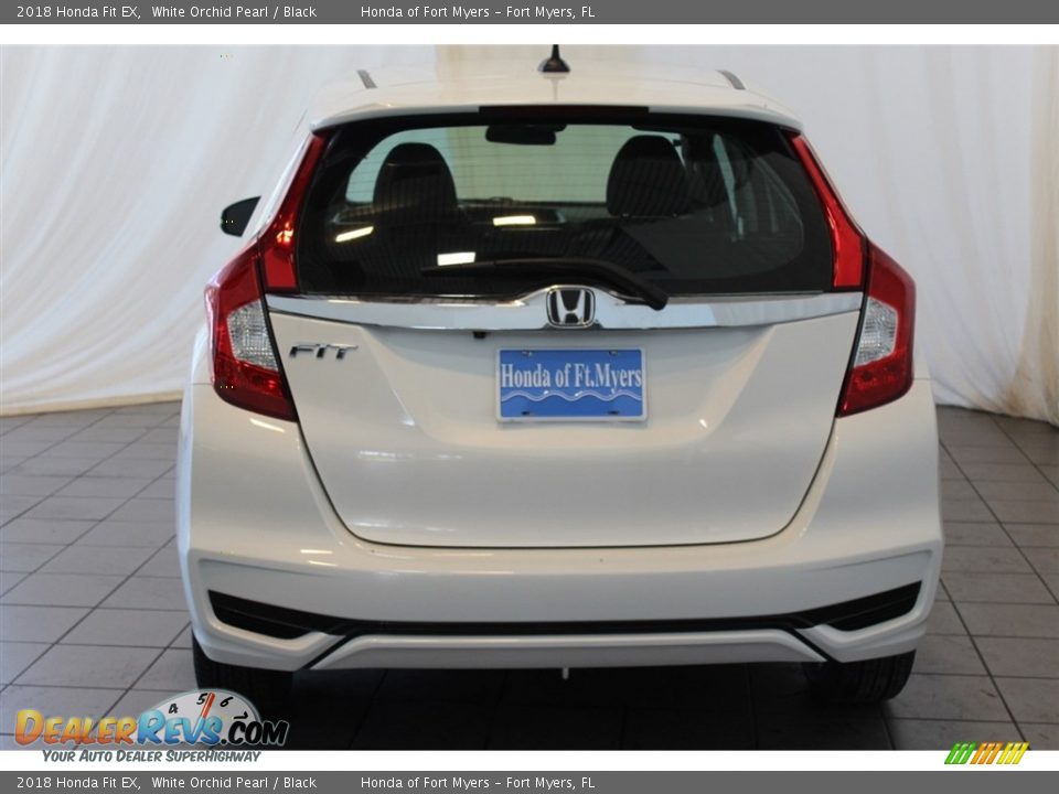 2018 Honda Fit EX White Orchid Pearl / Black Photo #6
