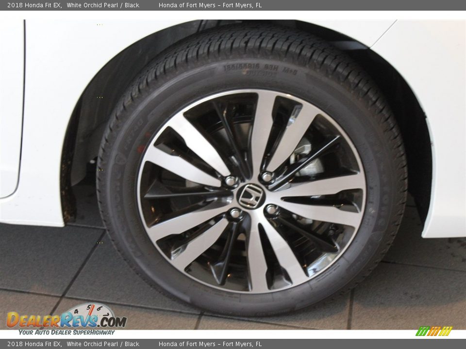 2018 Honda Fit EX White Orchid Pearl / Black Photo #7
