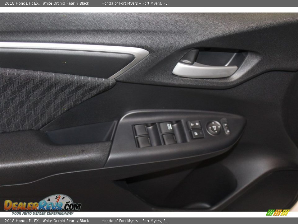 2018 Honda Fit EX White Orchid Pearl / Black Photo #8