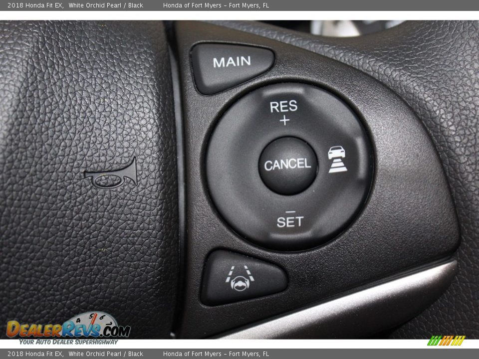 2018 Honda Fit EX White Orchid Pearl / Black Photo #13