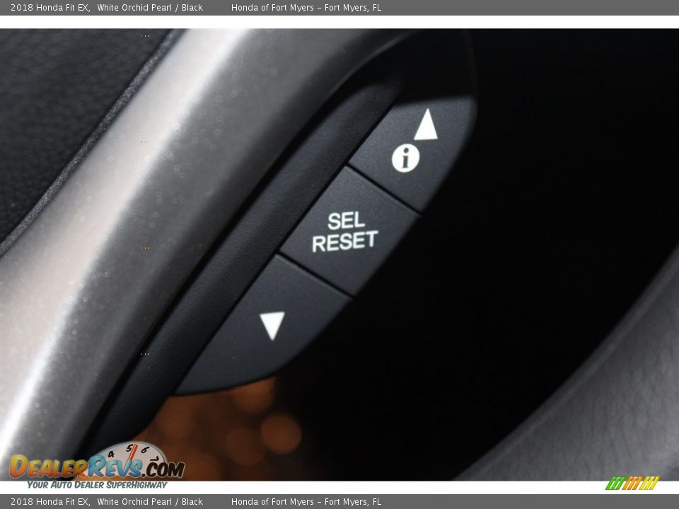 2018 Honda Fit EX White Orchid Pearl / Black Photo #15