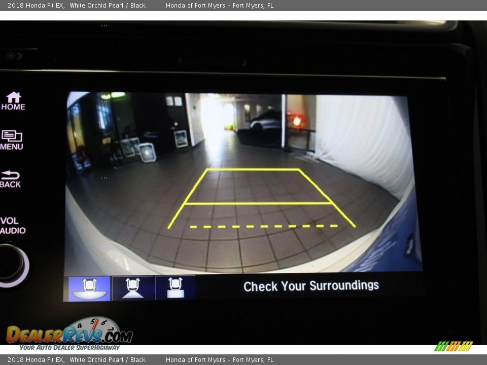 2018 Honda Fit EX White Orchid Pearl / Black Photo #18