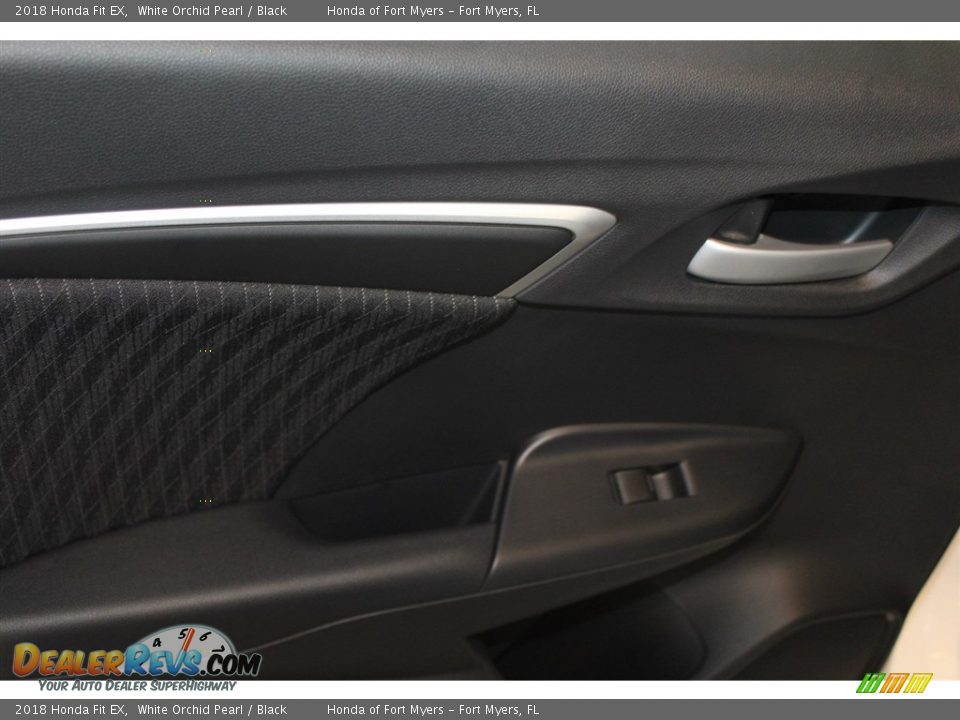 2018 Honda Fit EX White Orchid Pearl / Black Photo #23