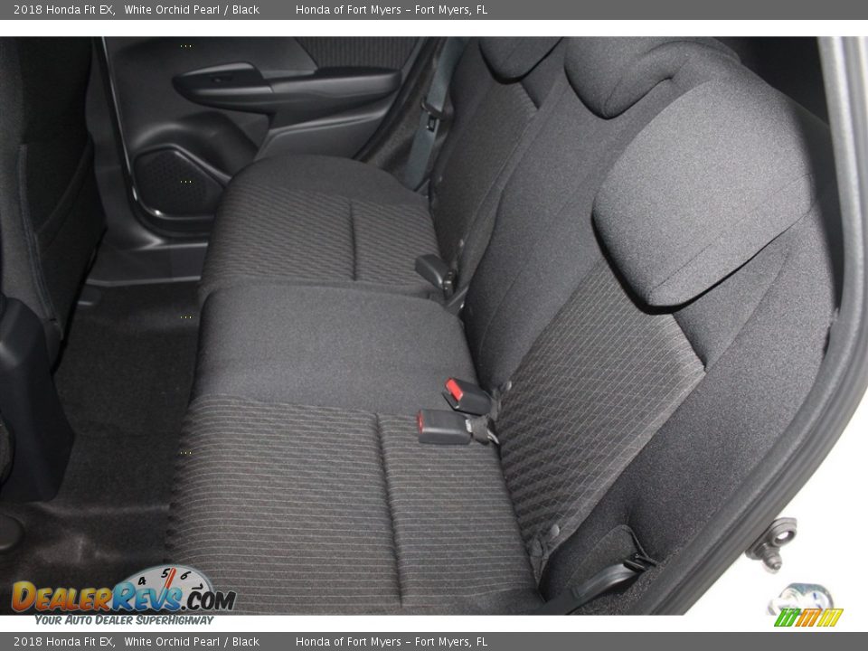 2018 Honda Fit EX White Orchid Pearl / Black Photo #24