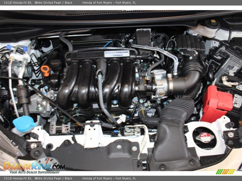 2018 Honda Fit EX White Orchid Pearl / Black Photo #26