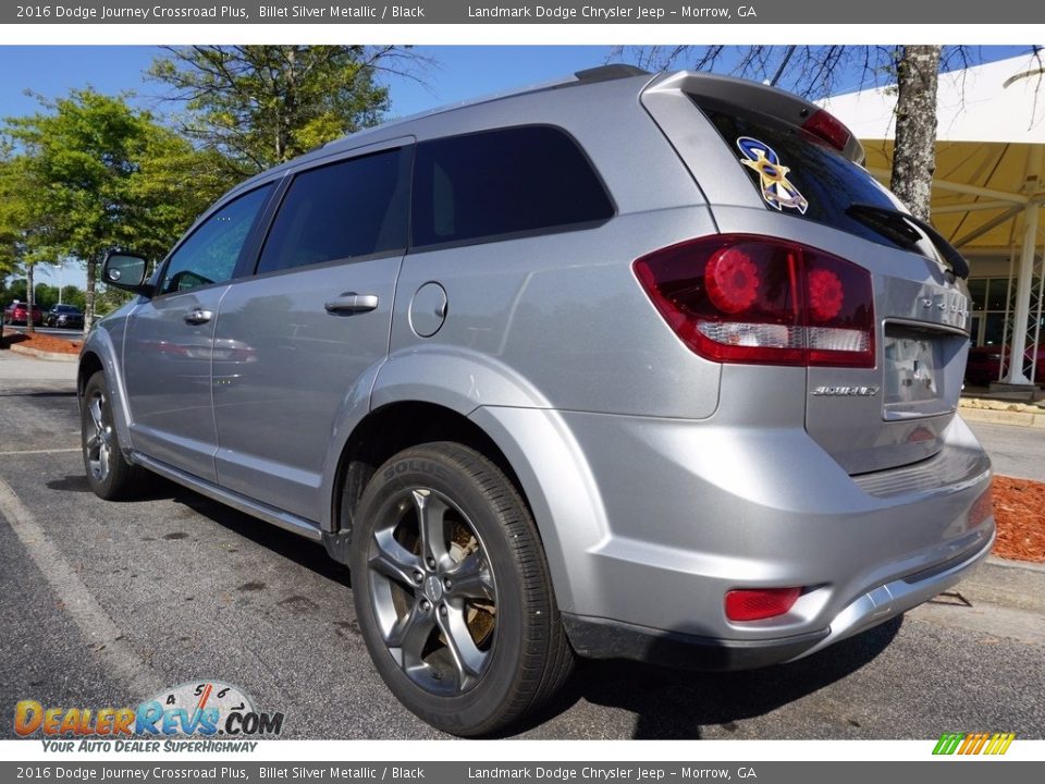 2016 Dodge Journey Crossroad Plus Billet Silver Metallic / Black Photo #2