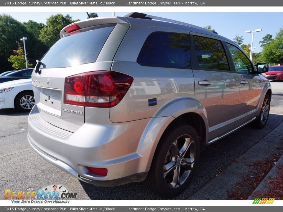 2016 Dodge Journey Crossroad Plus Billet Silver Metallic / Black Photo #3