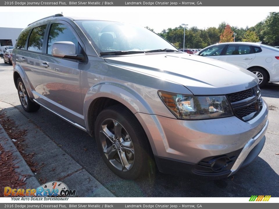 2016 Dodge Journey Crossroad Plus Billet Silver Metallic / Black Photo #4