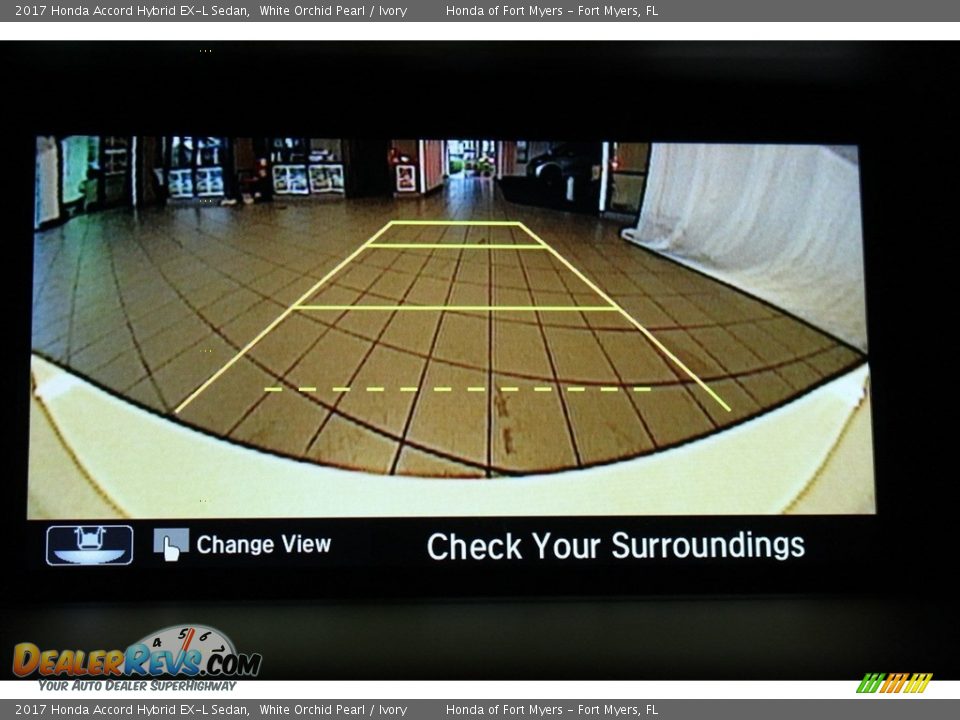 2017 Honda Accord Hybrid EX-L Sedan White Orchid Pearl / Ivory Photo #20