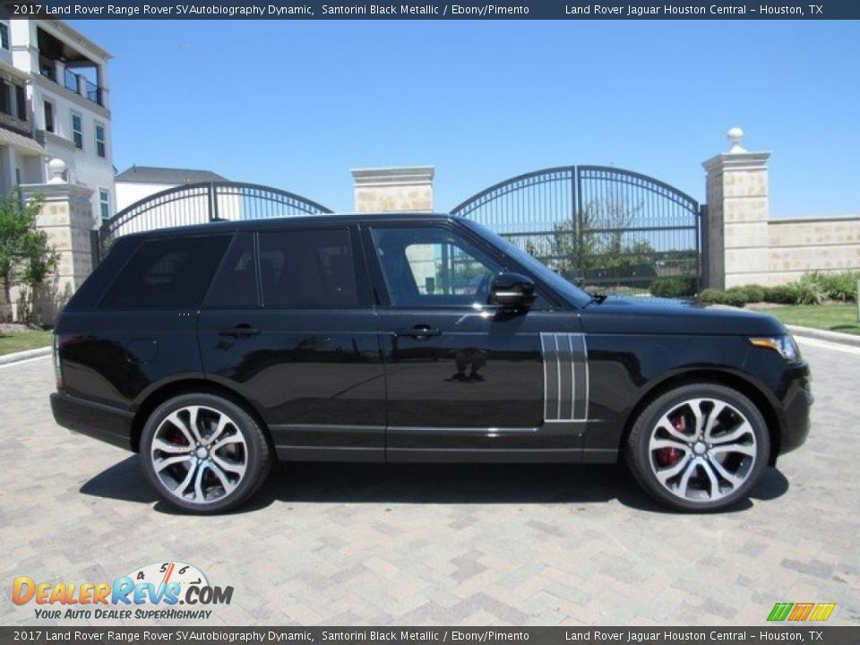 Santorini Black Metallic 2017 Land Rover Range Rover SVAutobiography Dynamic Photo #6