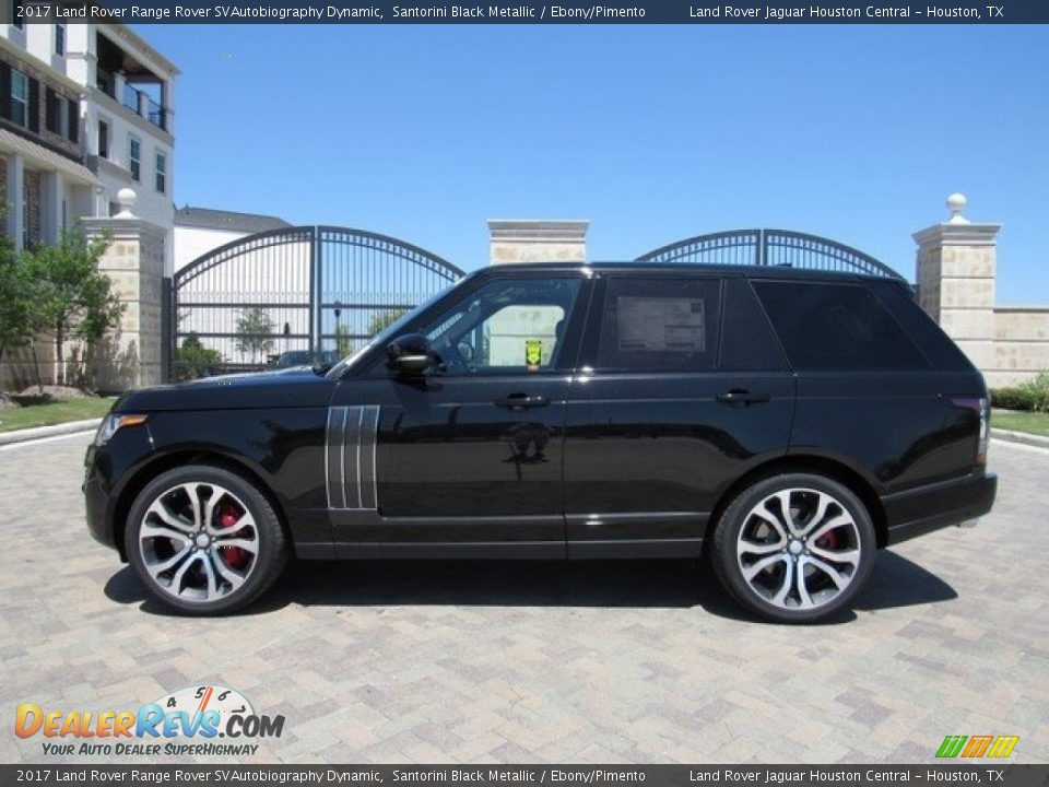 Santorini Black Metallic 2017 Land Rover Range Rover SVAutobiography Dynamic Photo #11