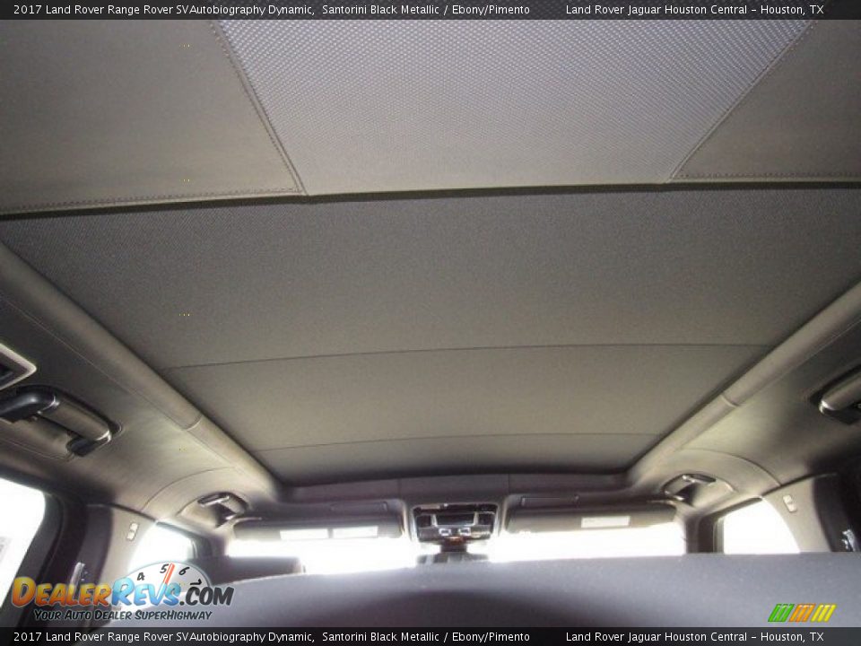 2017 Land Rover Range Rover SVAutobiography Dynamic Santorini Black Metallic / Ebony/Pimento Photo #18