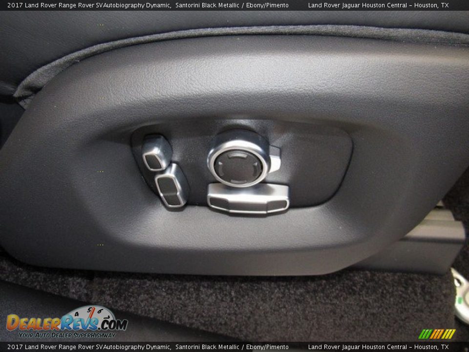 2017 Land Rover Range Rover SVAutobiography Dynamic Santorini Black Metallic / Ebony/Pimento Photo #22