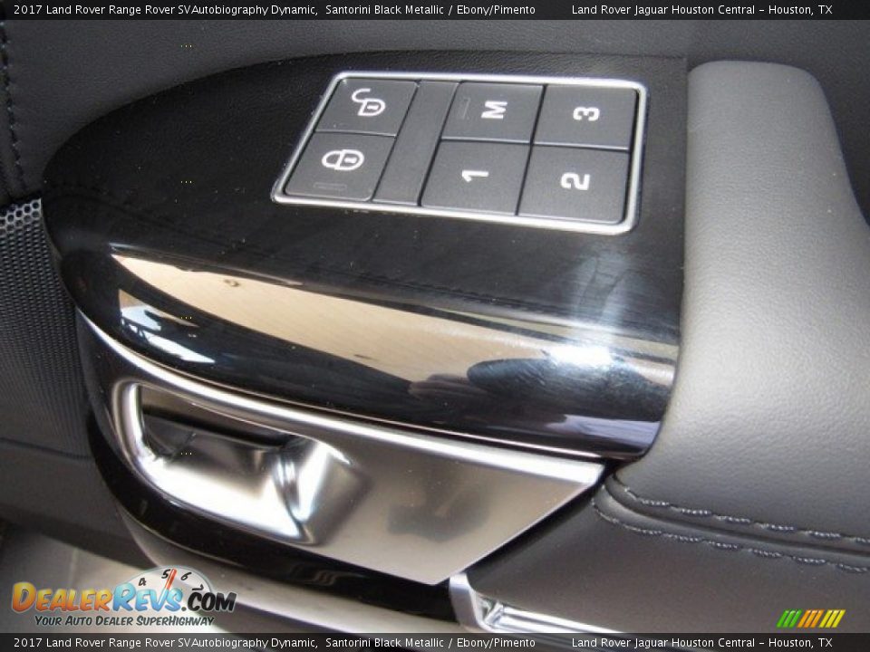 2017 Land Rover Range Rover SVAutobiography Dynamic Santorini Black Metallic / Ebony/Pimento Photo #24