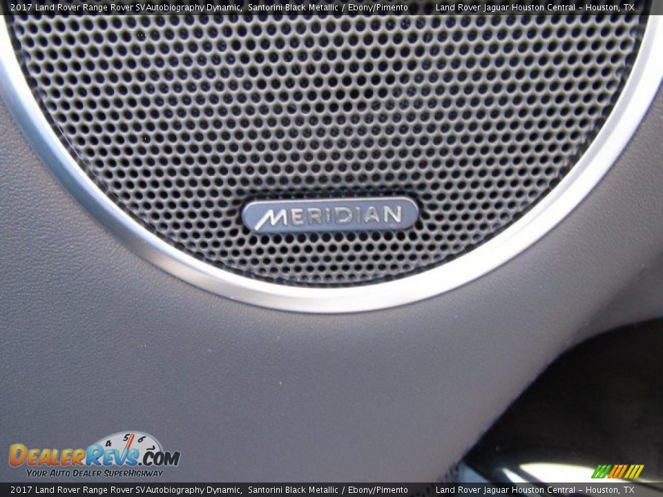 2017 Land Rover Range Rover SVAutobiography Dynamic Santorini Black Metallic / Ebony/Pimento Photo #25