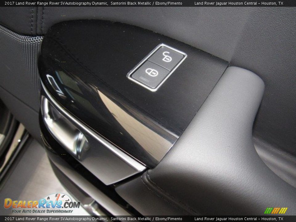 2017 Land Rover Range Rover SVAutobiography Dynamic Santorini Black Metallic / Ebony/Pimento Photo #27