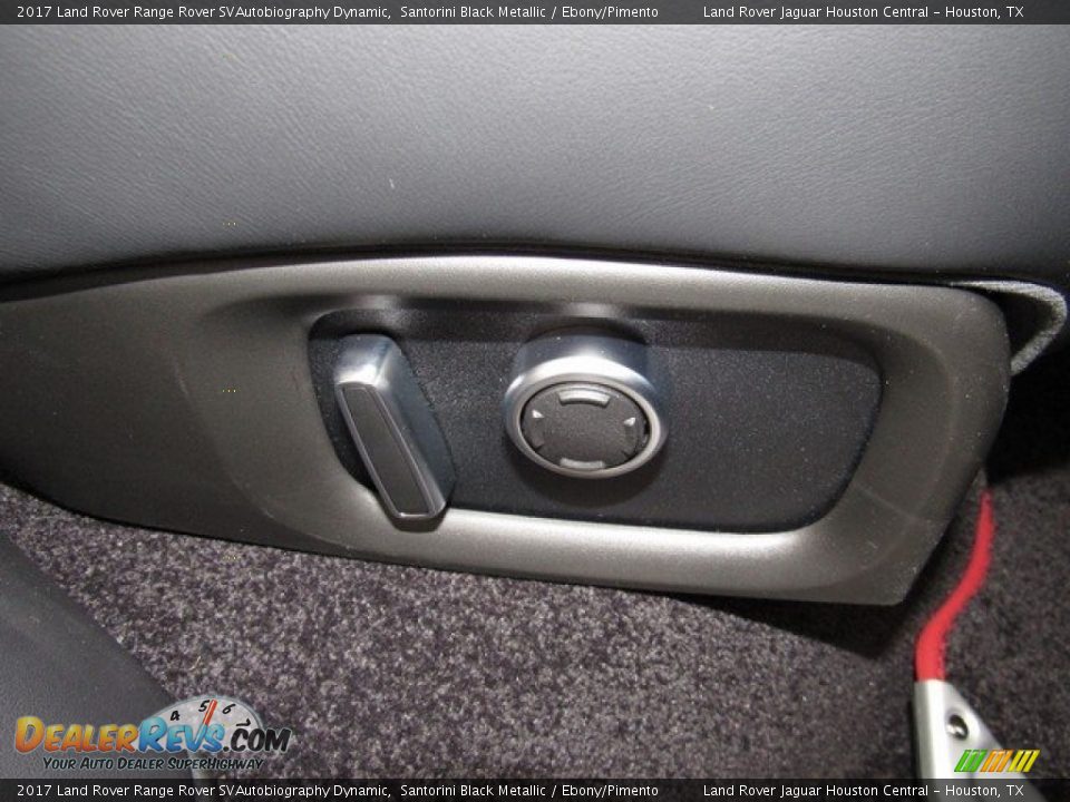 2017 Land Rover Range Rover SVAutobiography Dynamic Santorini Black Metallic / Ebony/Pimento Photo #28