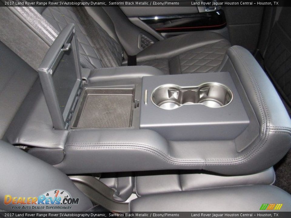 2017 Land Rover Range Rover SVAutobiography Dynamic Santorini Black Metallic / Ebony/Pimento Photo #31