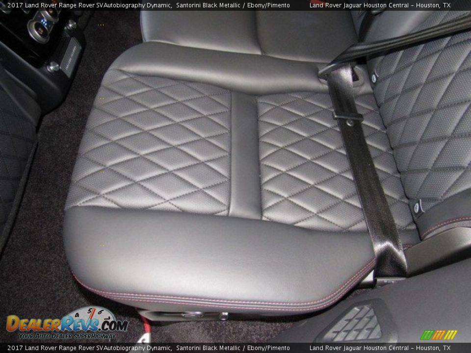 2017 Land Rover Range Rover SVAutobiography Dynamic Santorini Black Metallic / Ebony/Pimento Photo #34