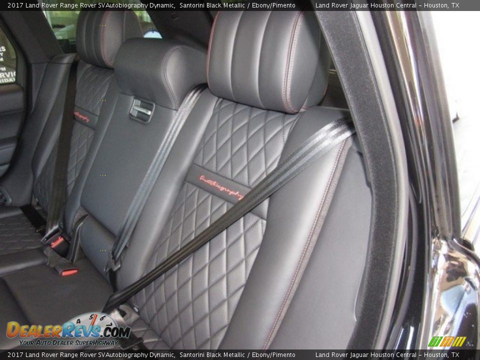 Rear Seat of 2017 Land Rover Range Rover SVAutobiography Dynamic Photo #35