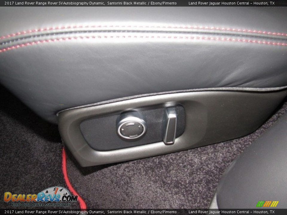 2017 Land Rover Range Rover SVAutobiography Dynamic Santorini Black Metallic / Ebony/Pimento Photo #36