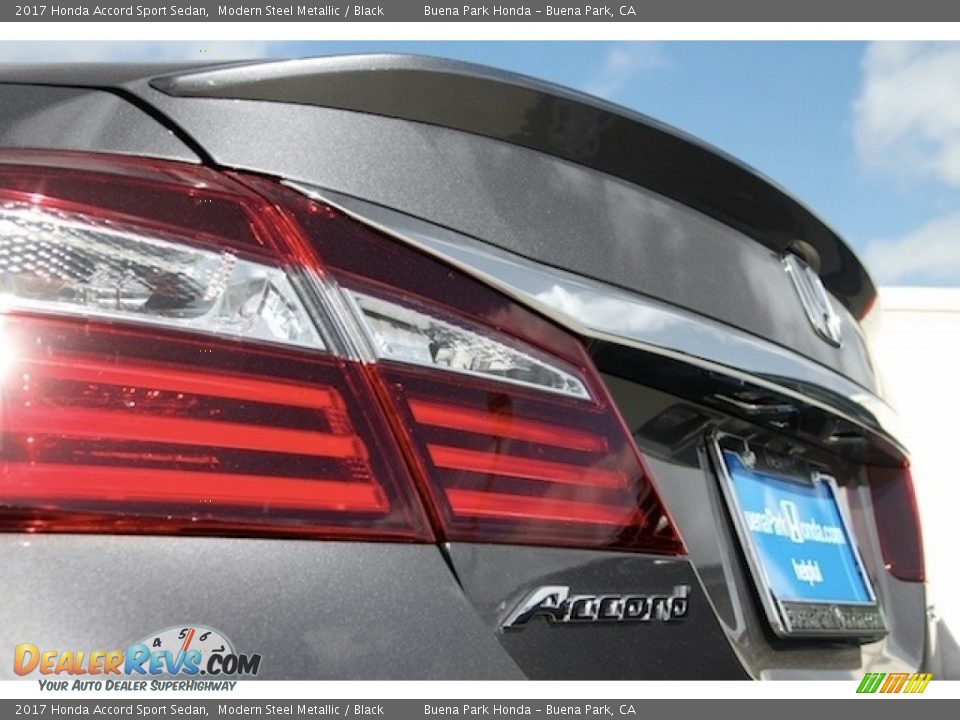 2017 Honda Accord Sport Sedan Modern Steel Metallic / Black Photo #3