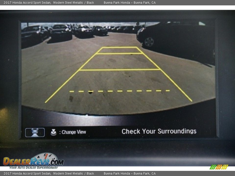 2017 Honda Accord Sport Sedan Modern Steel Metallic / Black Photo #6