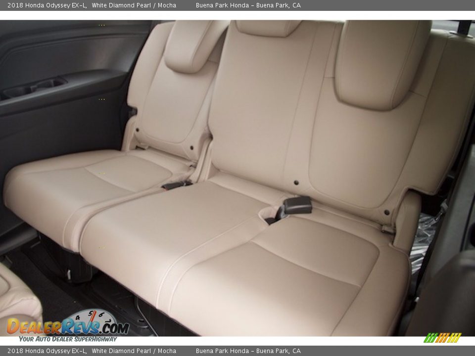 2018 Honda Odyssey EX-L White Diamond Pearl / Mocha Photo #13