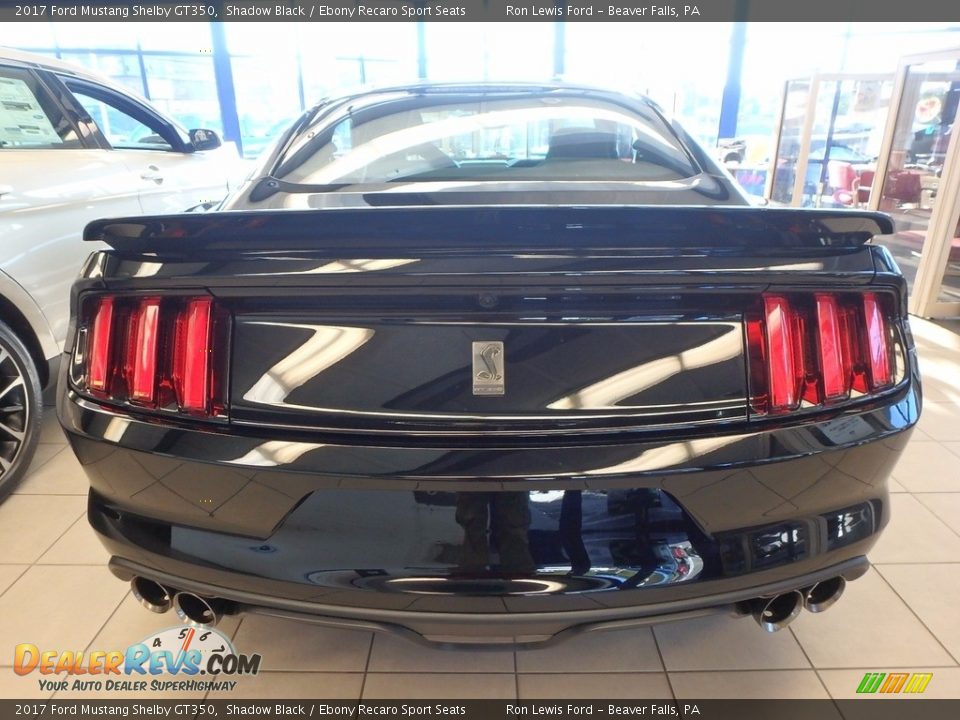 2017 Ford Mustang Shelby GT350 Shadow Black / Ebony Recaro Sport Seats Photo #6