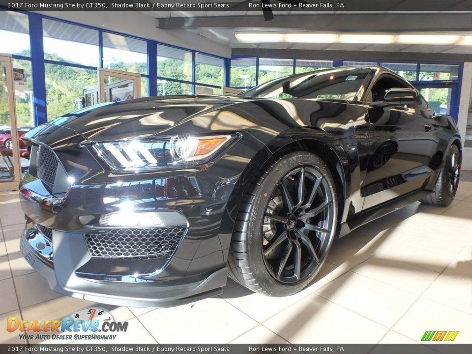 2017 Ford Mustang Shelby GT350 Shadow Black / Ebony Recaro Sport Seats Photo #8