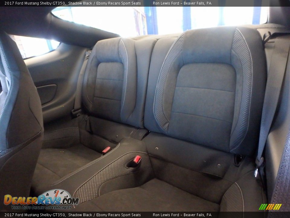 Rear Seat of 2017 Ford Mustang Shelby GT350 Photo #10