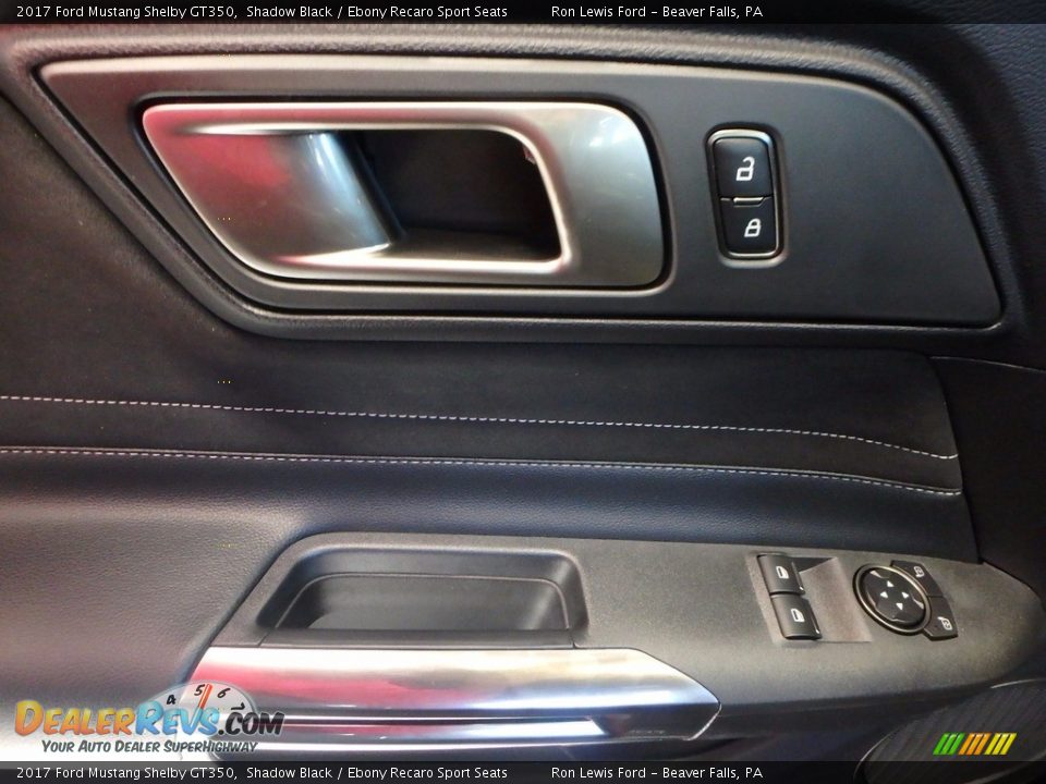 2017 Ford Mustang Shelby GT350 Shadow Black / Ebony Recaro Sport Seats Photo #12