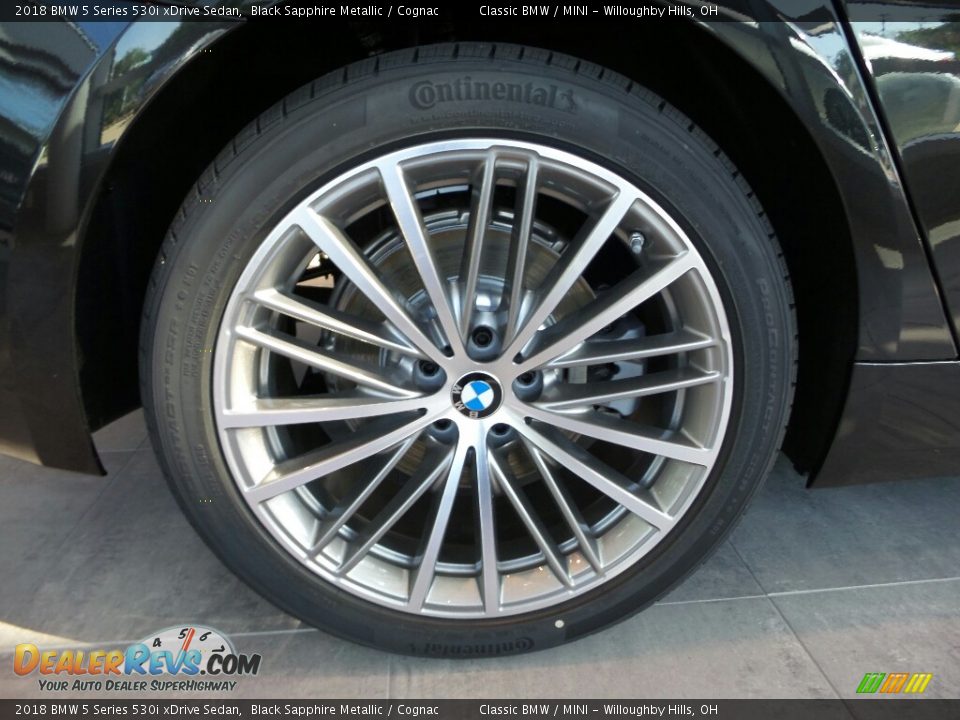 2018 BMW 5 Series 530i xDrive Sedan Wheel Photo #4