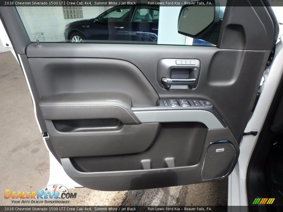 2018 Chevrolet Silverado 1500 LTZ Crew Cab 4x4 Summit White / Jet Black Photo #13