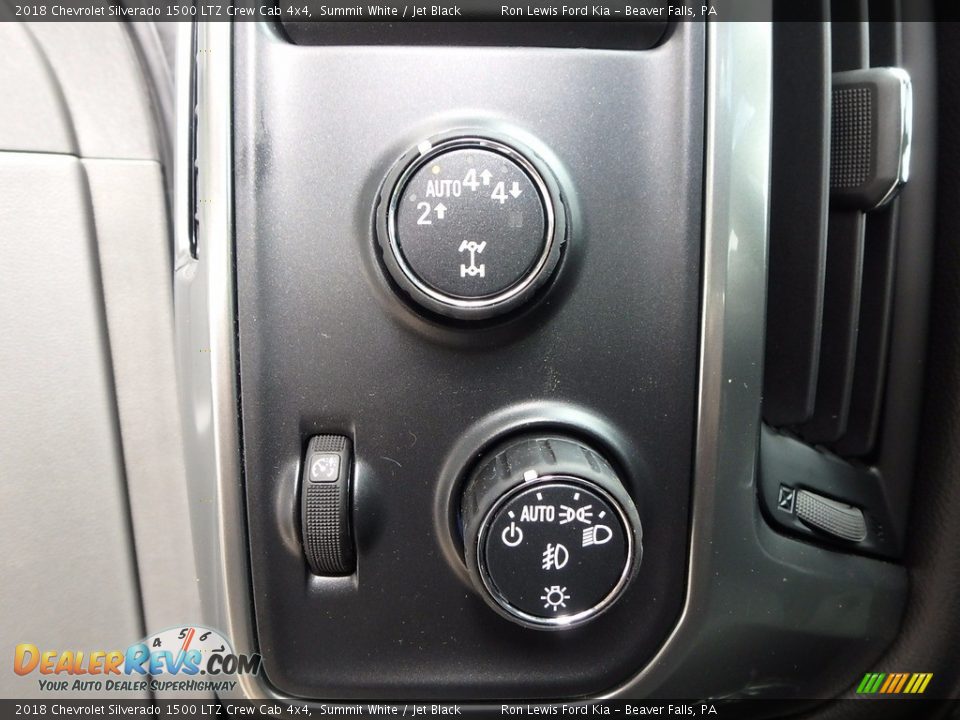 2018 Chevrolet Silverado 1500 LTZ Crew Cab 4x4 Summit White / Jet Black Photo #15