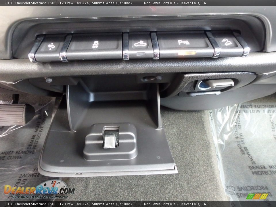 2018 Chevrolet Silverado 1500 LTZ Crew Cab 4x4 Summit White / Jet Black Photo #20