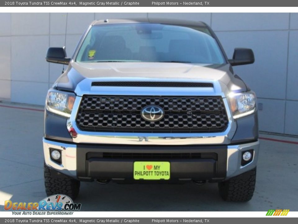 2018 Toyota Tundra TSS CrewMax 4x4 Magnetic Gray Metallic / Graphite Photo #2
