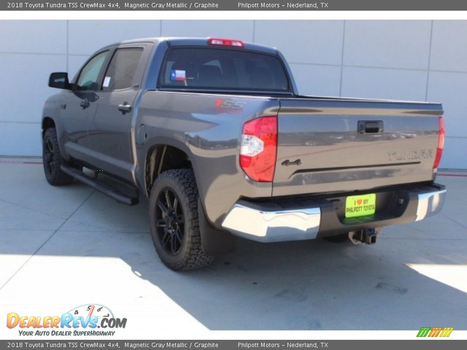 2018 Toyota Tundra TSS CrewMax 4x4 Magnetic Gray Metallic / Graphite Photo #6