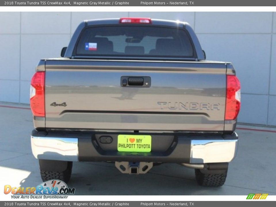 2018 Toyota Tundra TSS CrewMax 4x4 Magnetic Gray Metallic / Graphite Photo #7